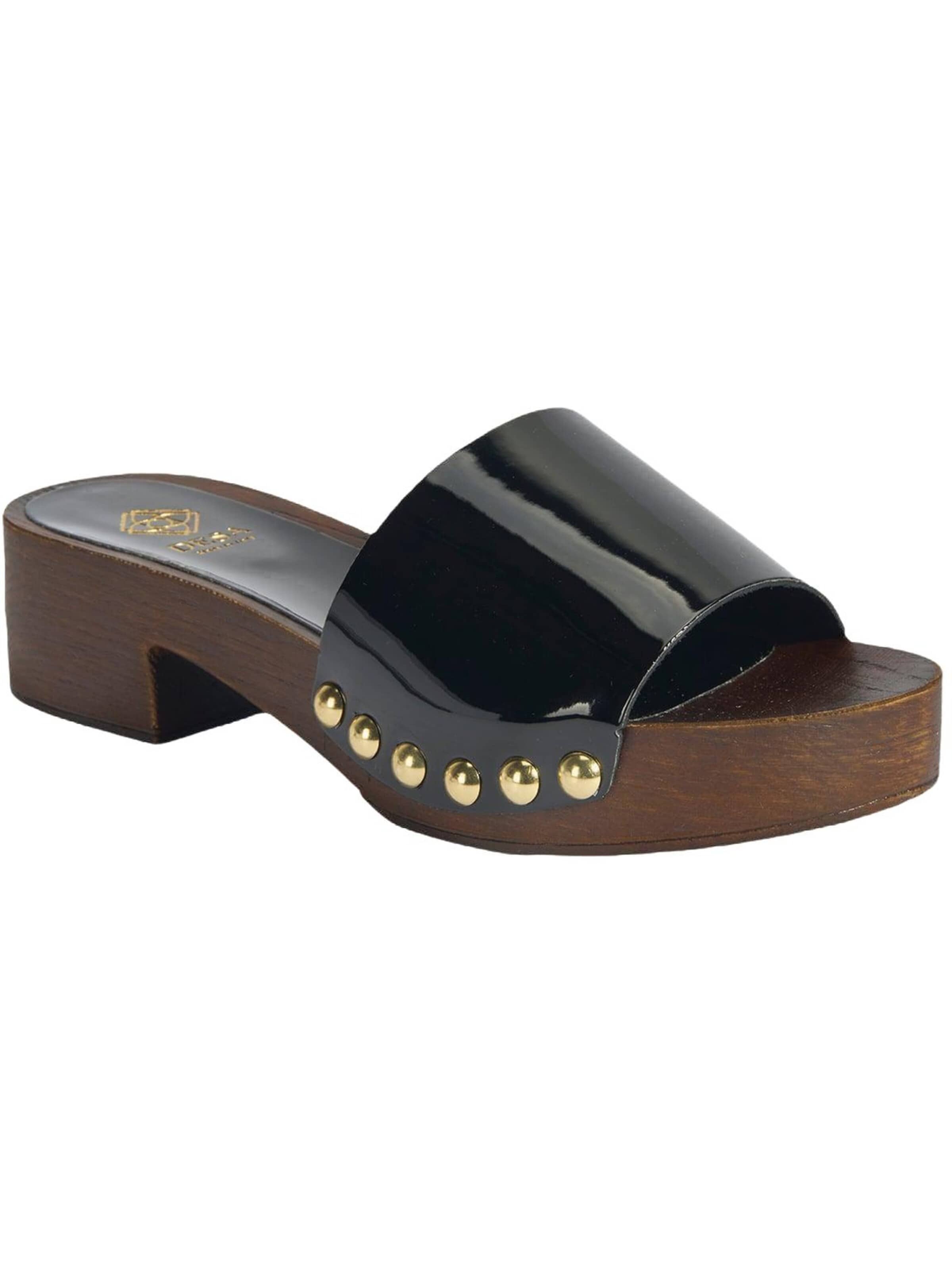 Desa - Zapatillas de casa 'Hausschuhe' en negro