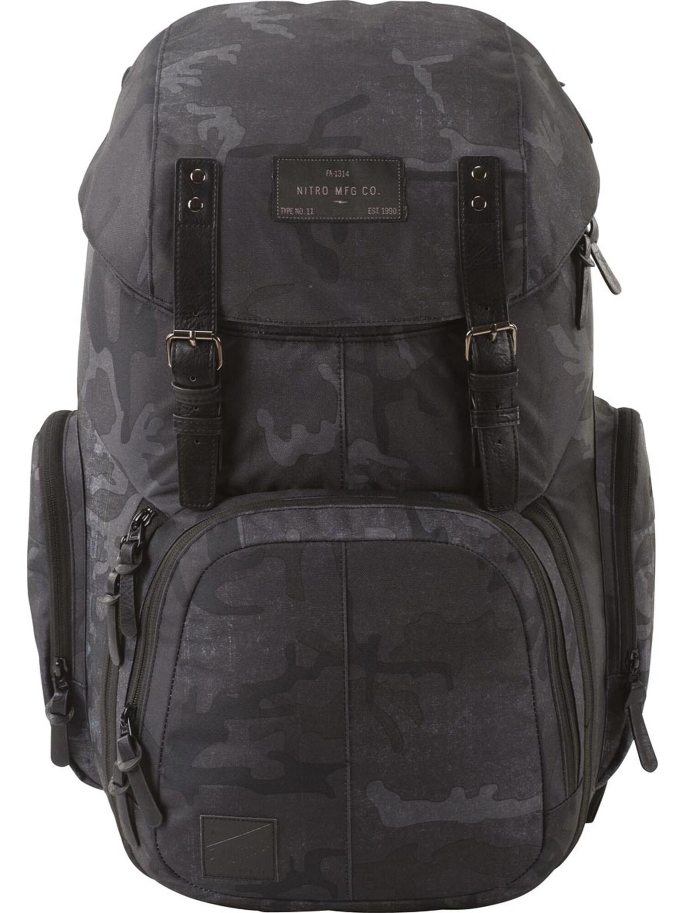 NITRO Rugzak in Grijs: voorkant