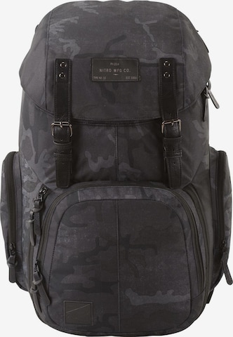 NITRO Rucksack WEEKENDER in Grau: Vorderseite