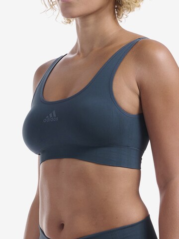 Bustier Soutien-gorge de sport ' SCOOP LOUNGE BRA ' ADIDAS SPORTSWEAR en bleu