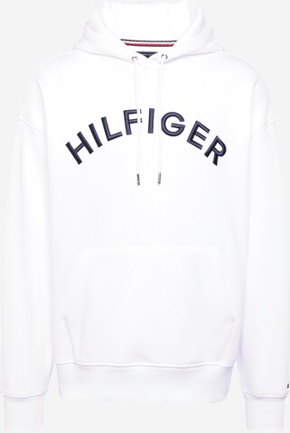 Sweat-shirt TOMMY HILFIGER en blanc : devant