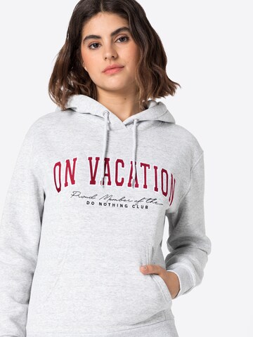 On Vacation Club Sweatshirt in Grey