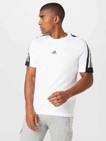 ADIDAS SPORTSWEAR Sportshirt 'Future Icons 3-Stripes' in Weiß: predná strana