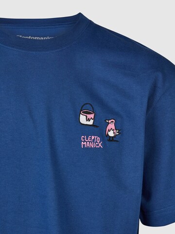 Maglietta 'Painters' di Cleptomanicx in blu