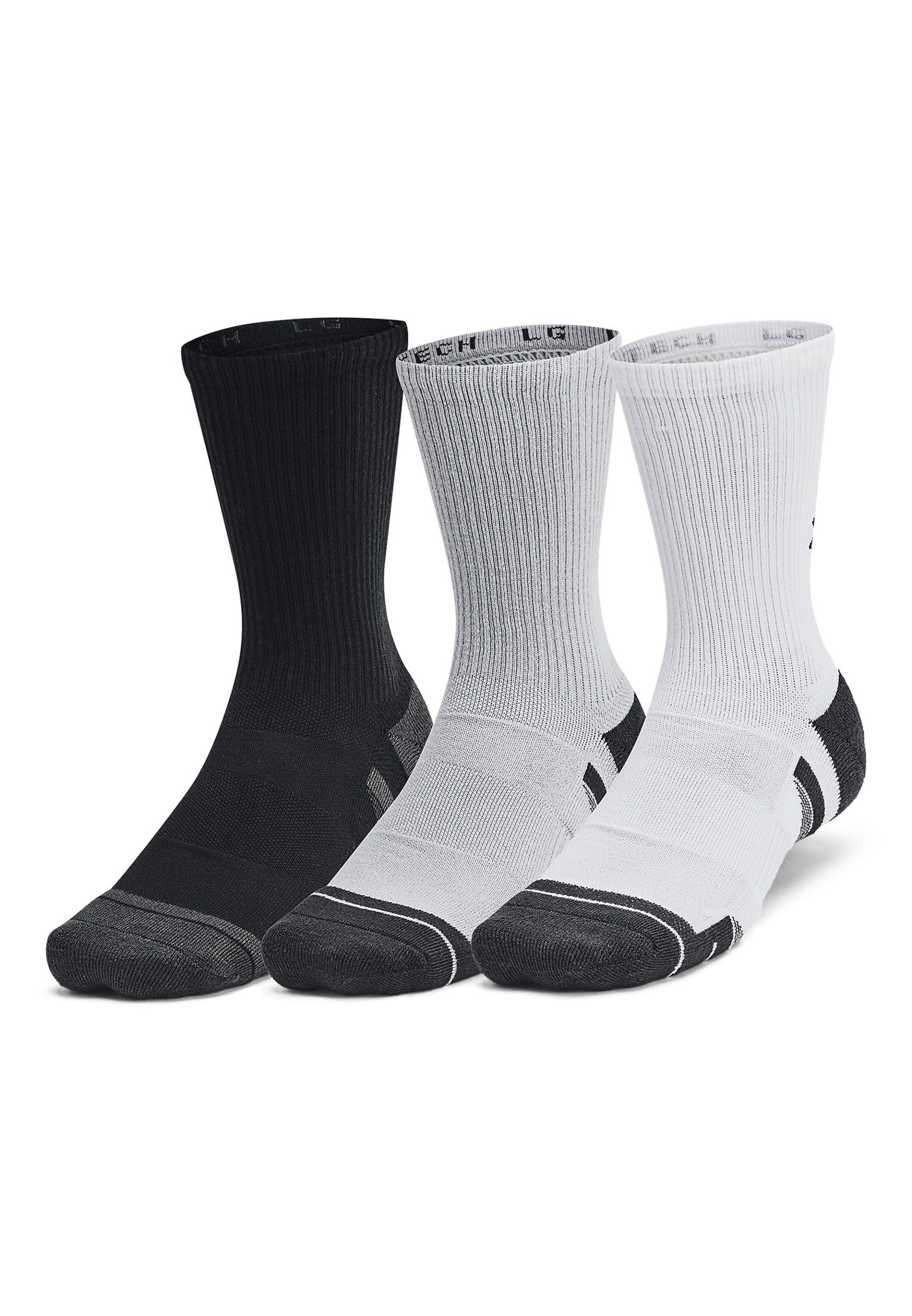UNDER ARMOUR Athletic Socks in Grey