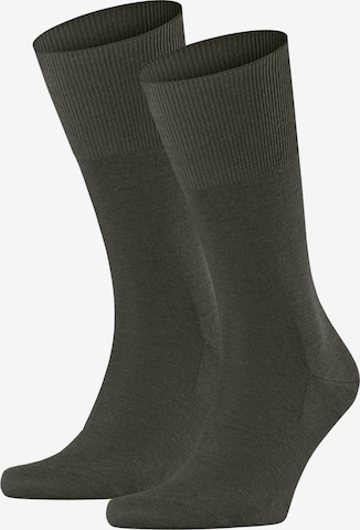 FALKE Socks in Green: front