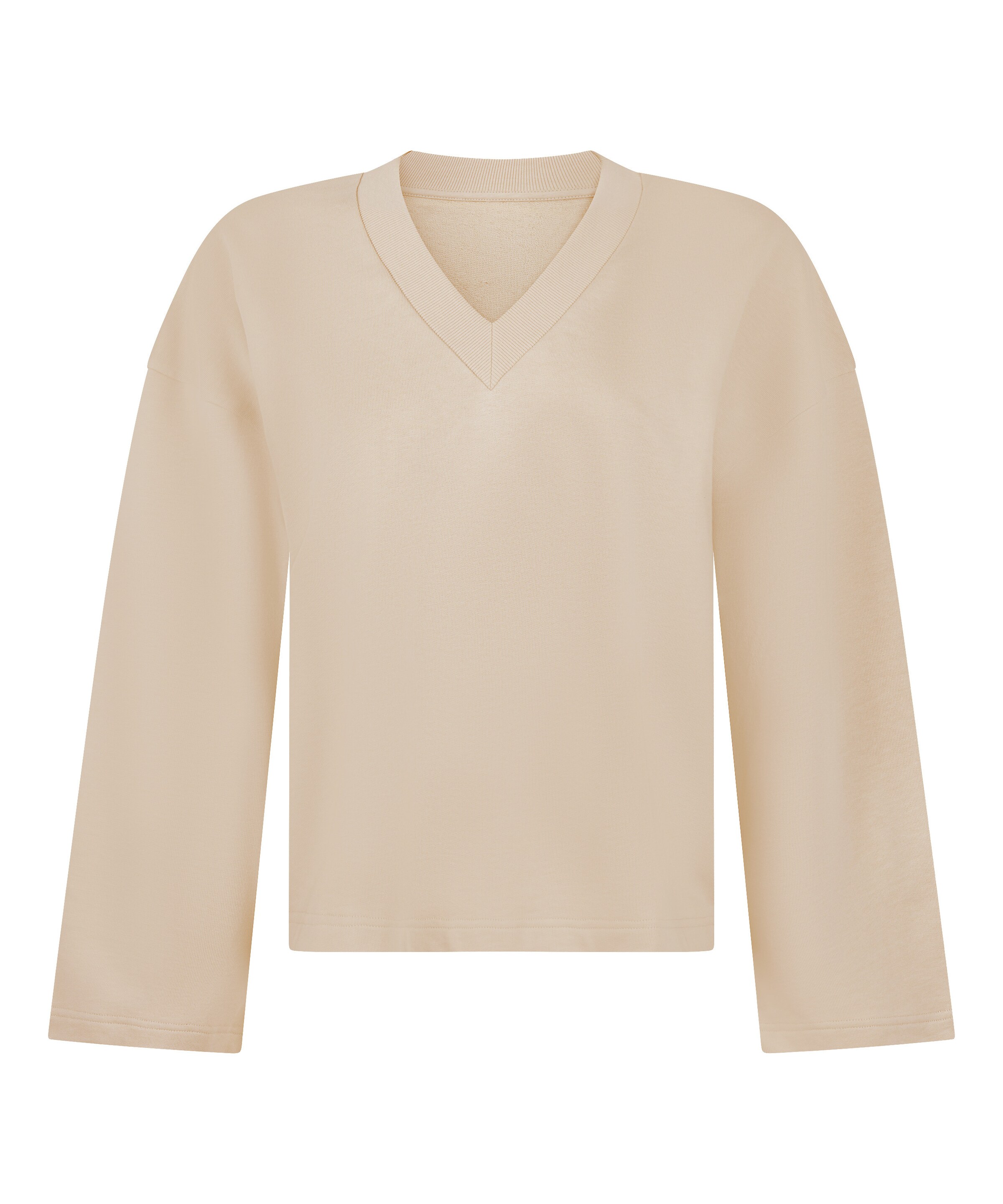 Hunkemöller Pajama shirt 'Audrey' in Beige: front