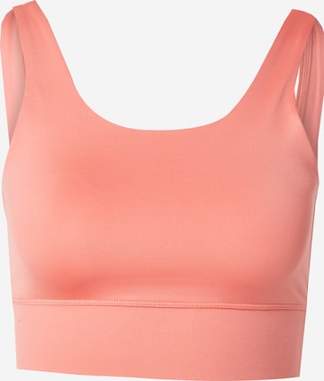 Hey Honey Bustier Urheilurintaliivit värissä oranssi: etupuoli