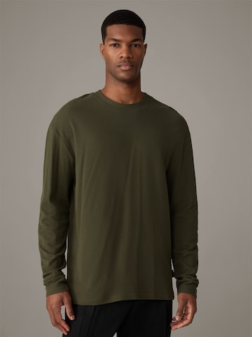 STRELLSON Shirt 'Wade' in Groen: voorkant