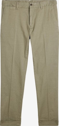 J.Lindeberg Regular Pleated Pants in Green: front