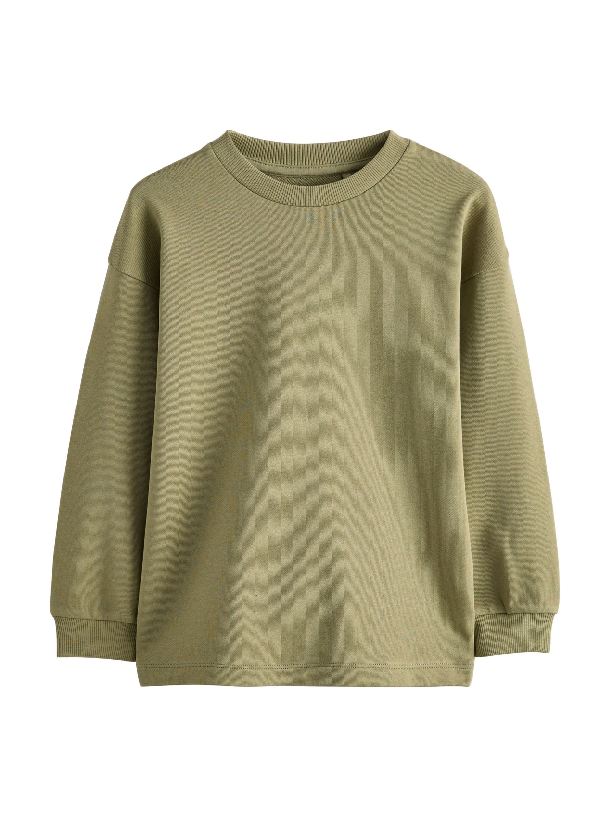 Next - Sudadera en verde: frente