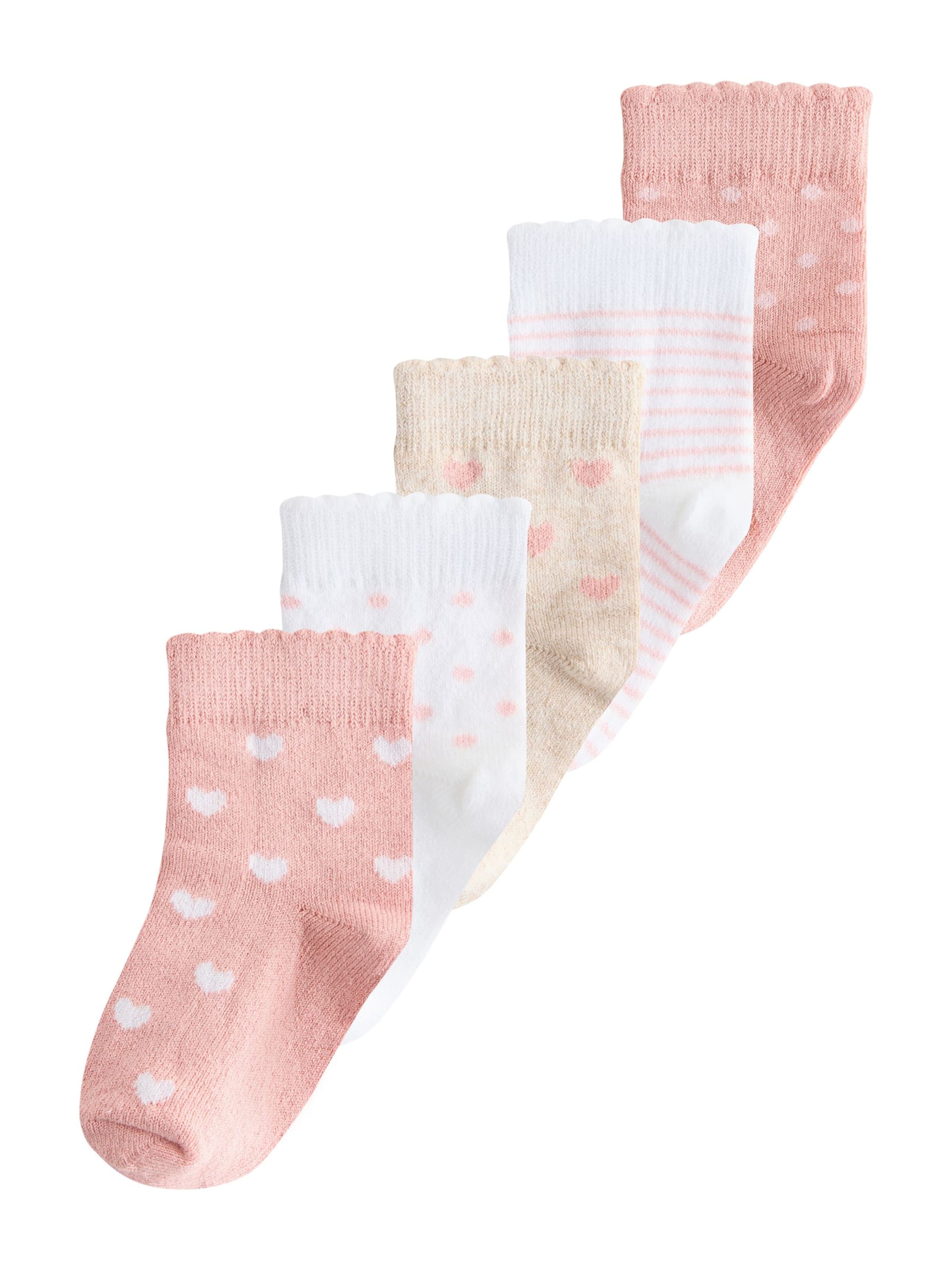 Next Носки в Бежевый: спереди