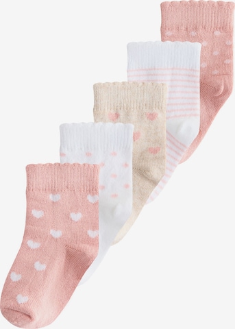 Next Носки в Бежевый: спереди