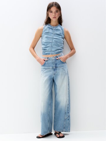 Top di Pull&Bear in blu