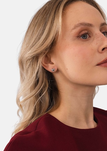 Boucles d'oreilles 'Delicate Heart' PURELEI en argent