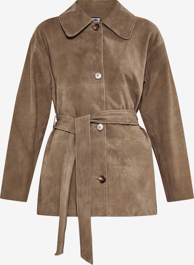 DreiMaster Vintage Übergangsmantel in schlammfarben, Produktansicht