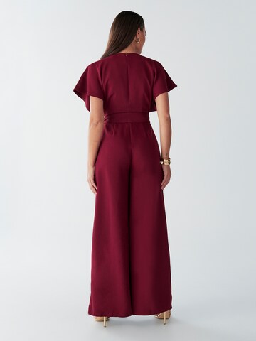 Combinaison 'ALARIA ' BWLDR en rouge : derrière