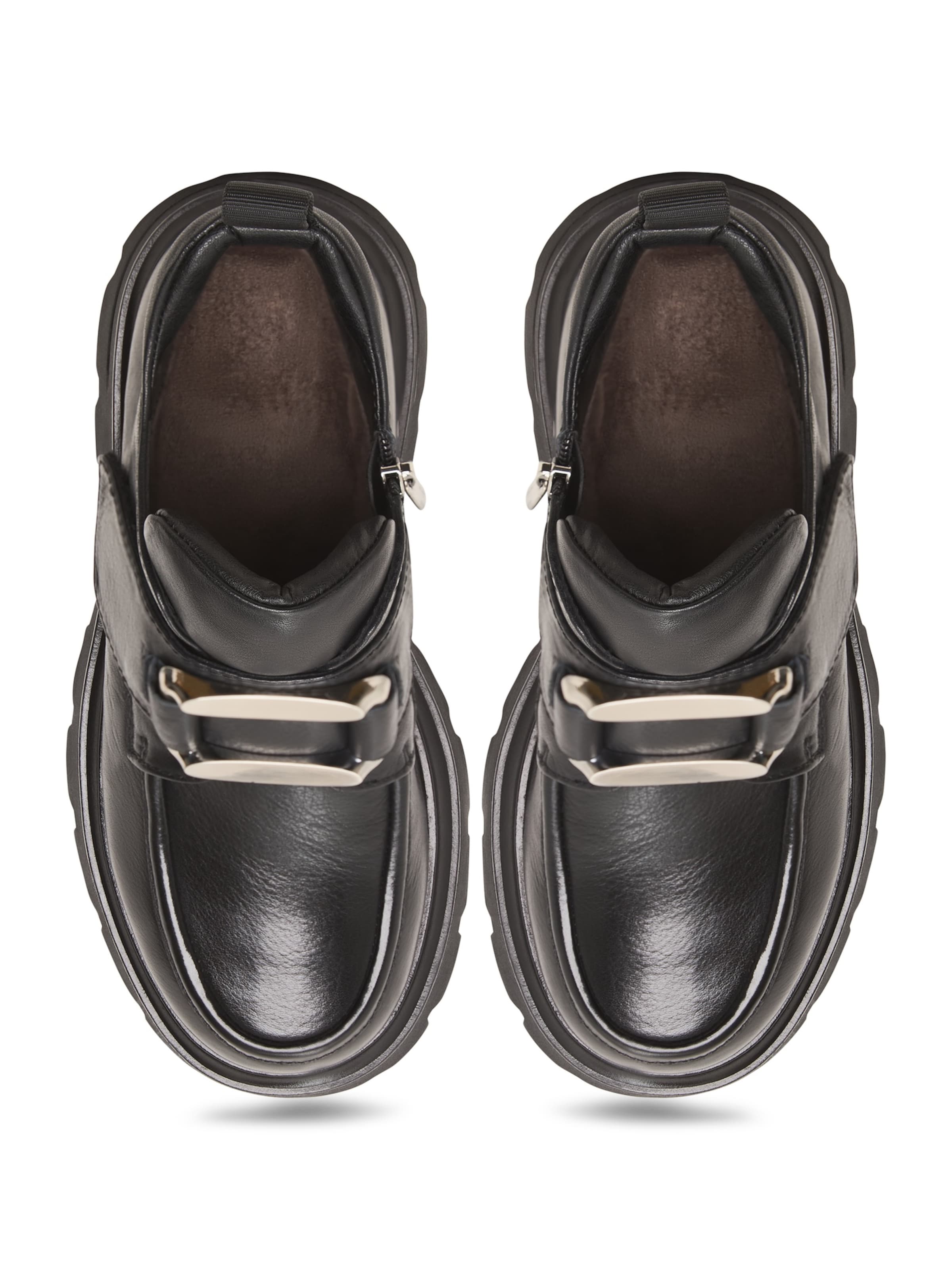 CESARE GASPARI Ankle Boots in Black