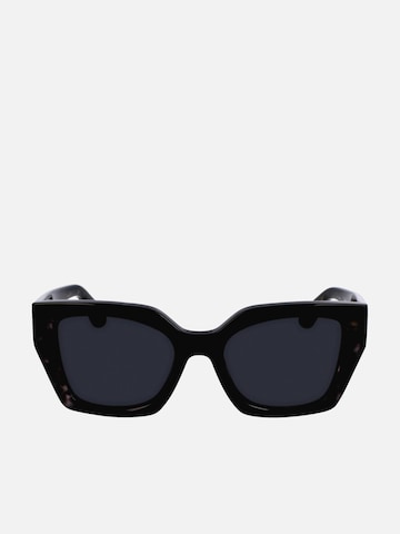 Lunettes de soleil FERRAGAMO en noir