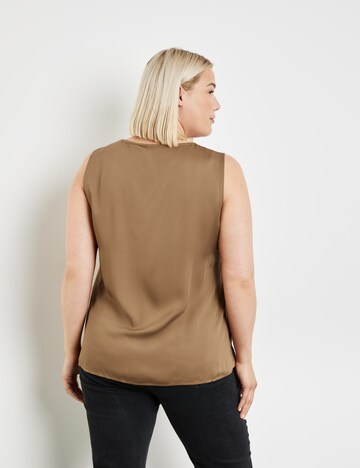 SAMOON Blouse in Bruin