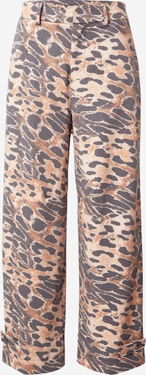 miss goodlife Hlače 'Fancy' u bež / smeđa / antracit siva, Pregled proizvoda