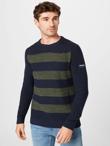 Pepe Jeans Sweater 'MARLEY' in Blue: front