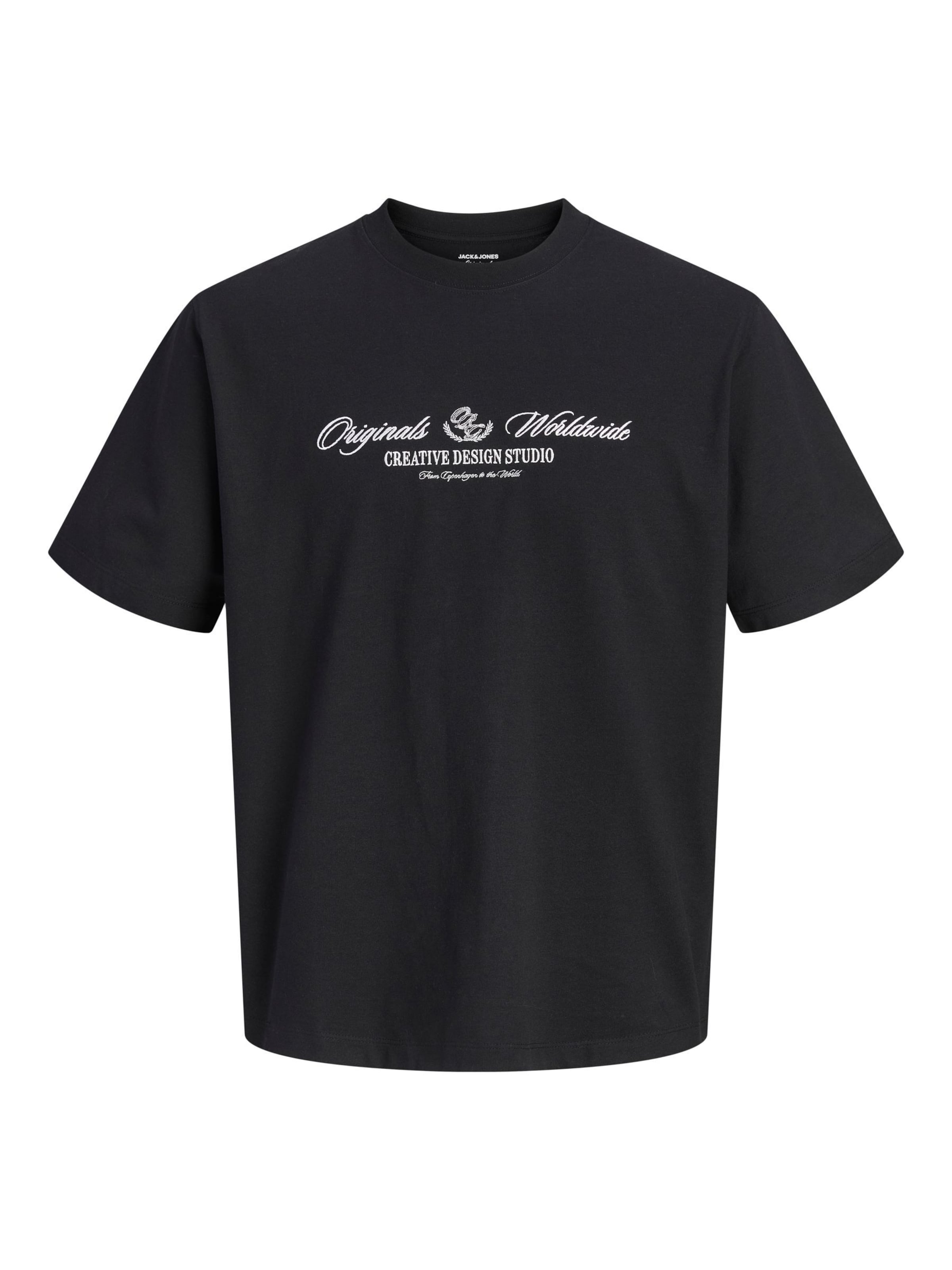 JACK & JONES Shirt in Schwarz: Vorderseite