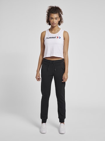 Effilé Pantalon de sport 'Noni' Hummel en noir