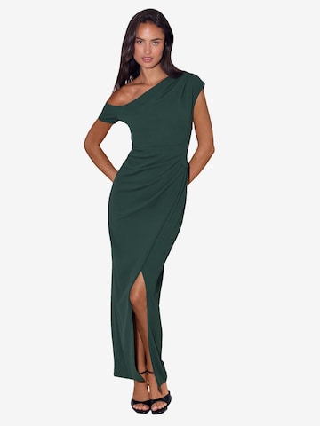 Rochie de seară de la Lipsy pe verde: față