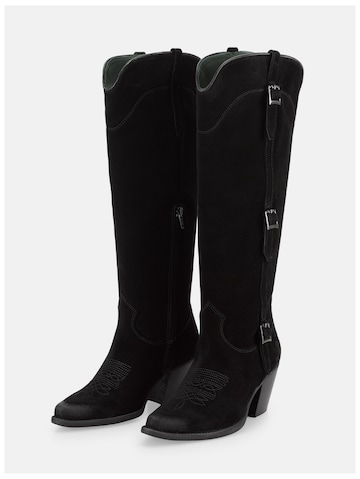 Bottes de cowboy FELMINI en noir