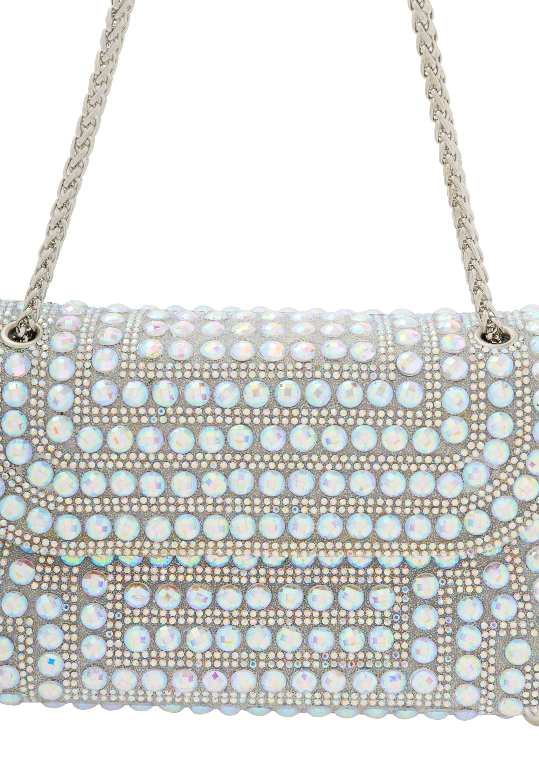 faina Clutch in Zilver