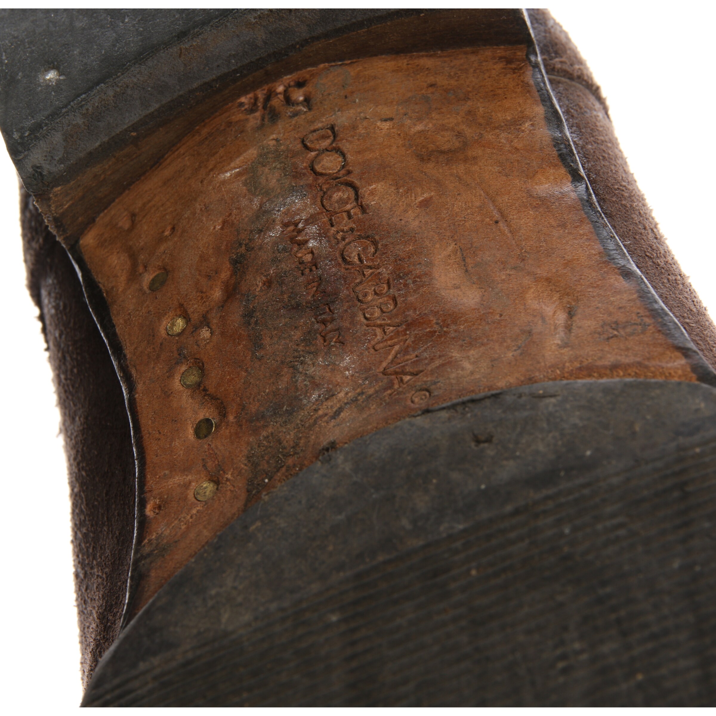 DOLCE & GABBANA Anke & Mid-Calf Boots in 39 in Brown