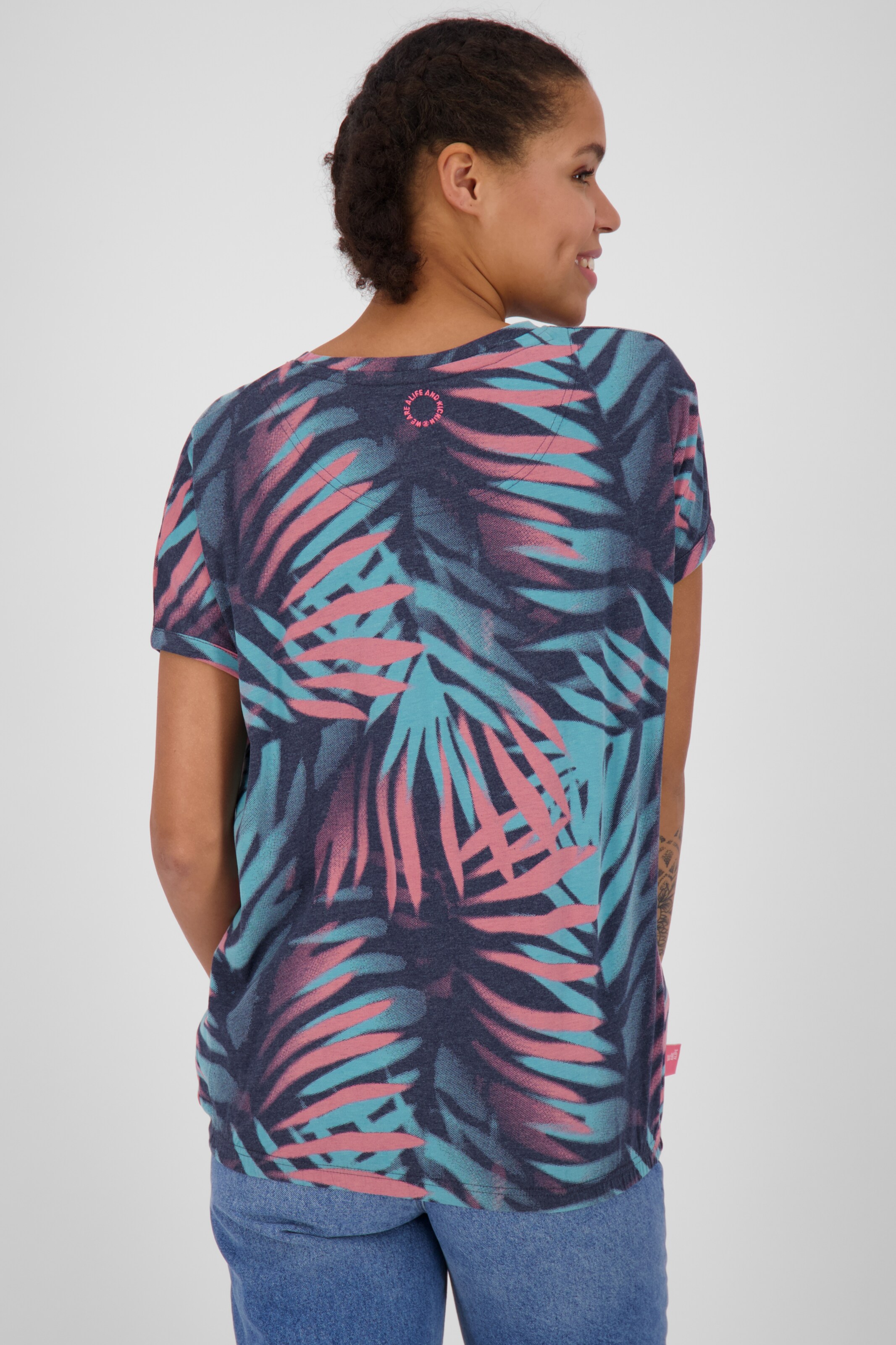 Frauen Shirts & Tops Alife and Kickin T-Shirt 'Sun' in Blau, Hellblau - YC63281 Frauen Shirts & Tops Alife and Kickin T-Shirt 'Sun' in Blau, Hellblau - YC63281