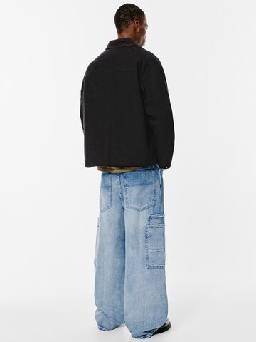 Veste mi-saison Pull&Bear en noir