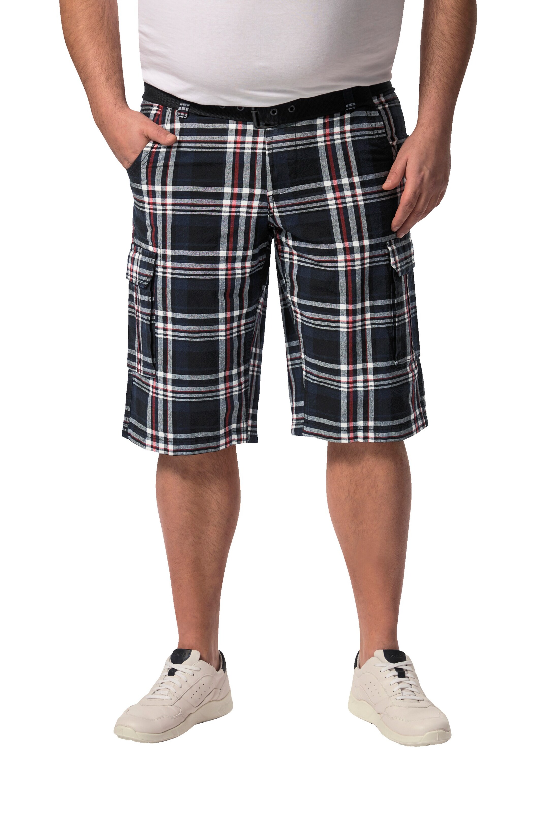 Boston Park Regular Broek in Zwart: voorkant