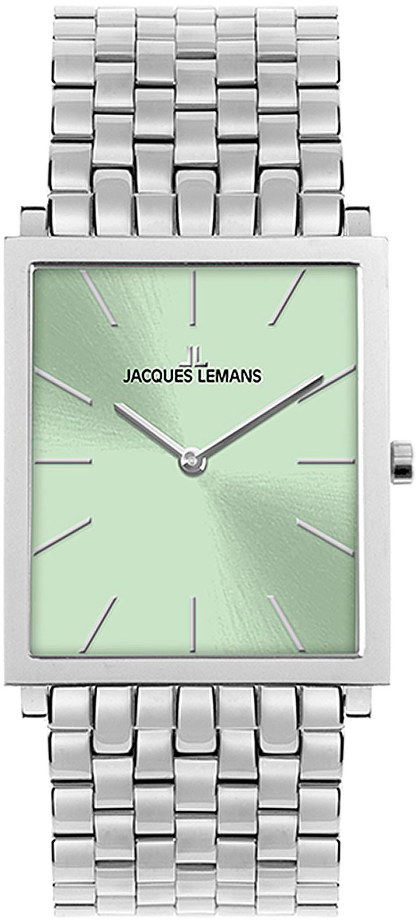Jacques Lemans Uhr in Silber: Vorderseite