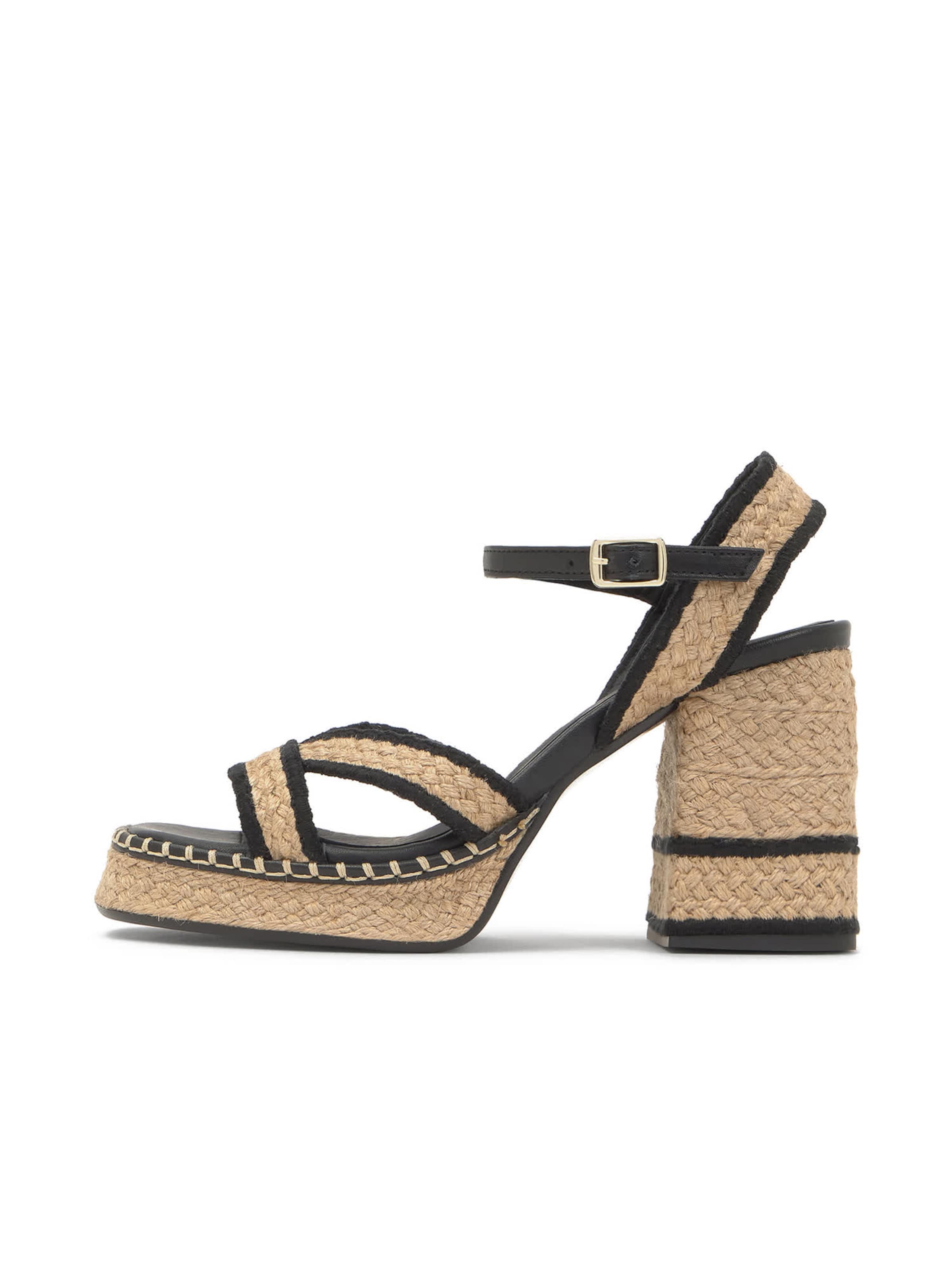Castañer Sandal i svart: framsida