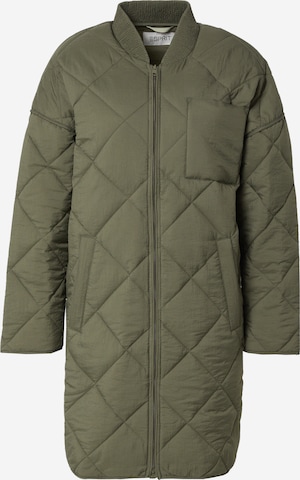 ESPRIT Between-Seasons Coat in Green: front