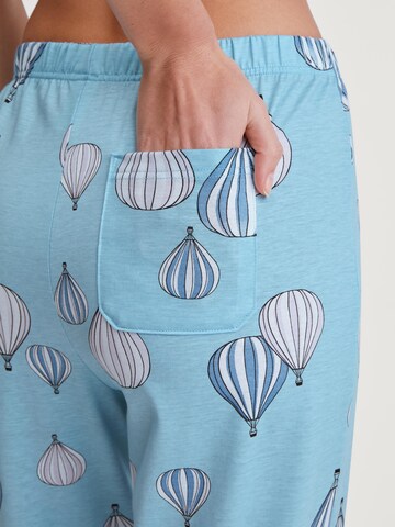 CALIDA Pyjamahose 'Favourites Botanic'‌‌‌‌‌‌‌‌‌ in Blau