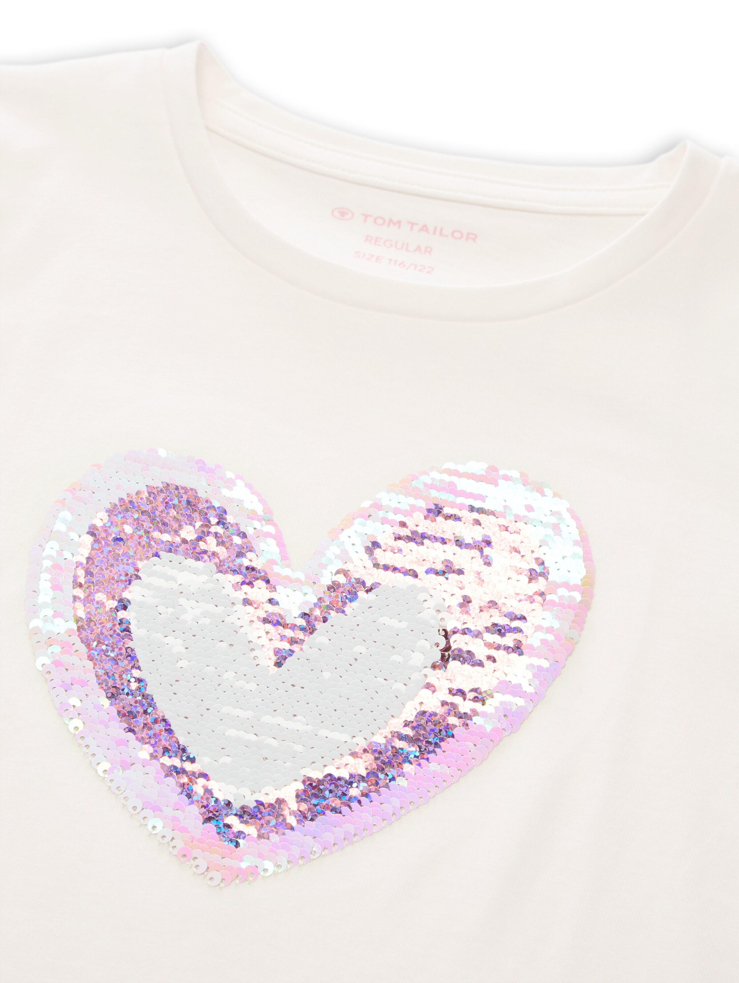 TOM TAILOR - Camiseta en blanco
