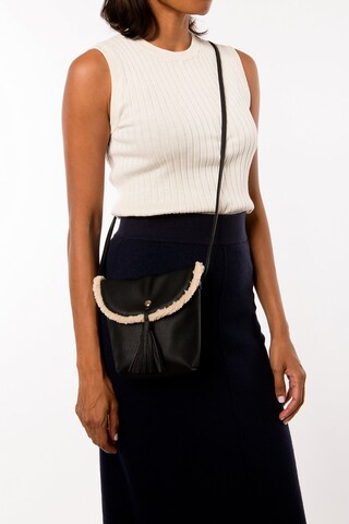 TOM TAILOR Crossbody Bag 'Ida' in Black