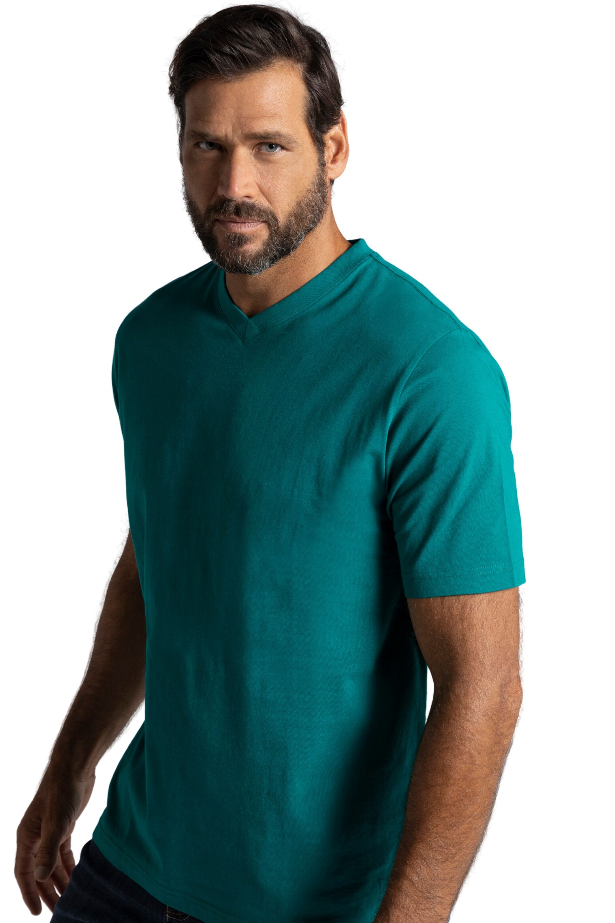 JP1880 T-Shirt in Blau: Vorderseite