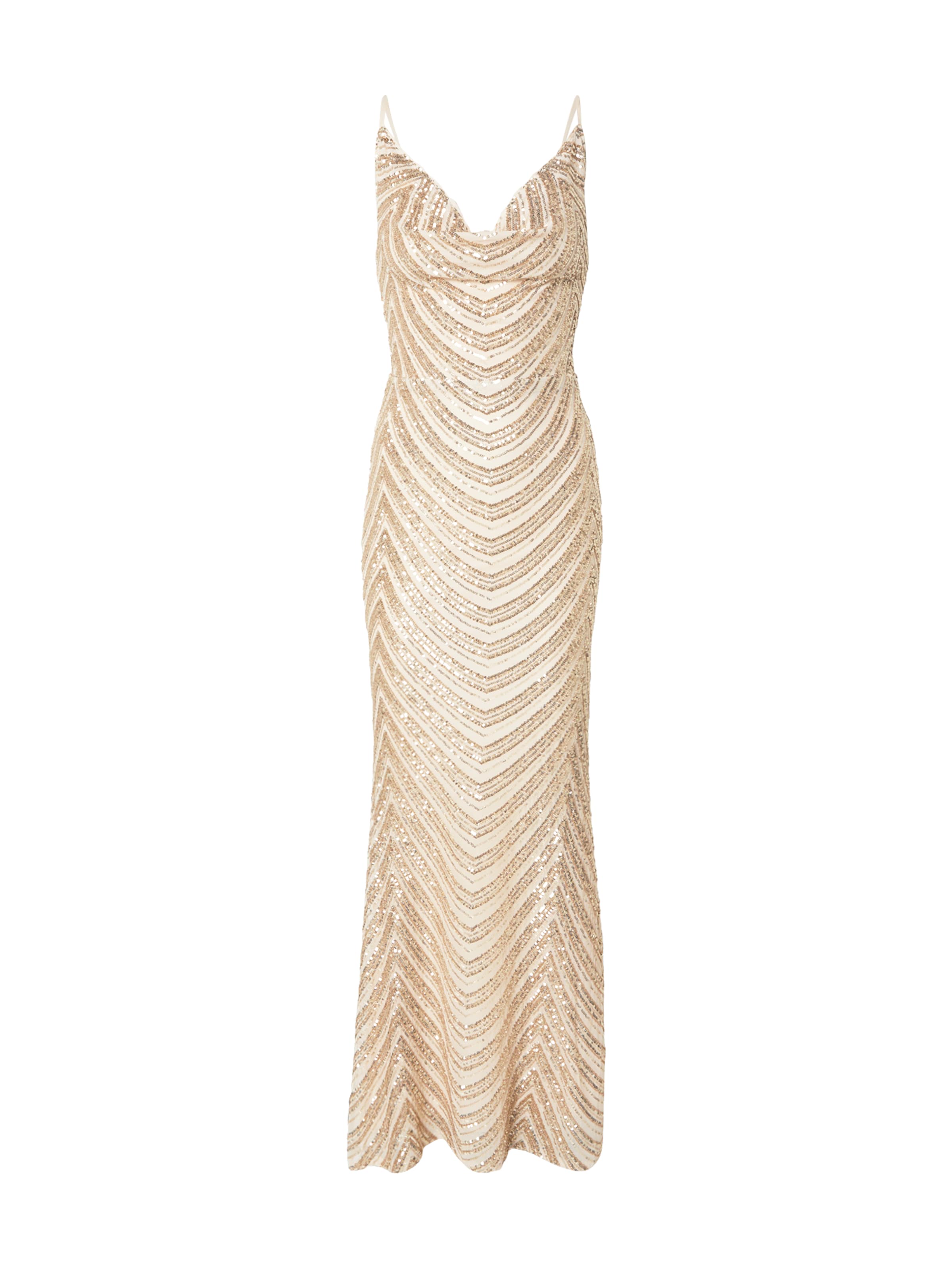 Lipsy Kleid in Gold: Vorderseite