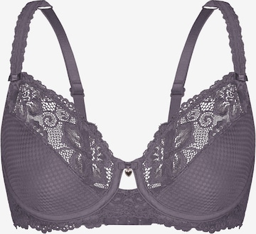 sassa Bra 'INDIAN SUMMER' in Grey: front