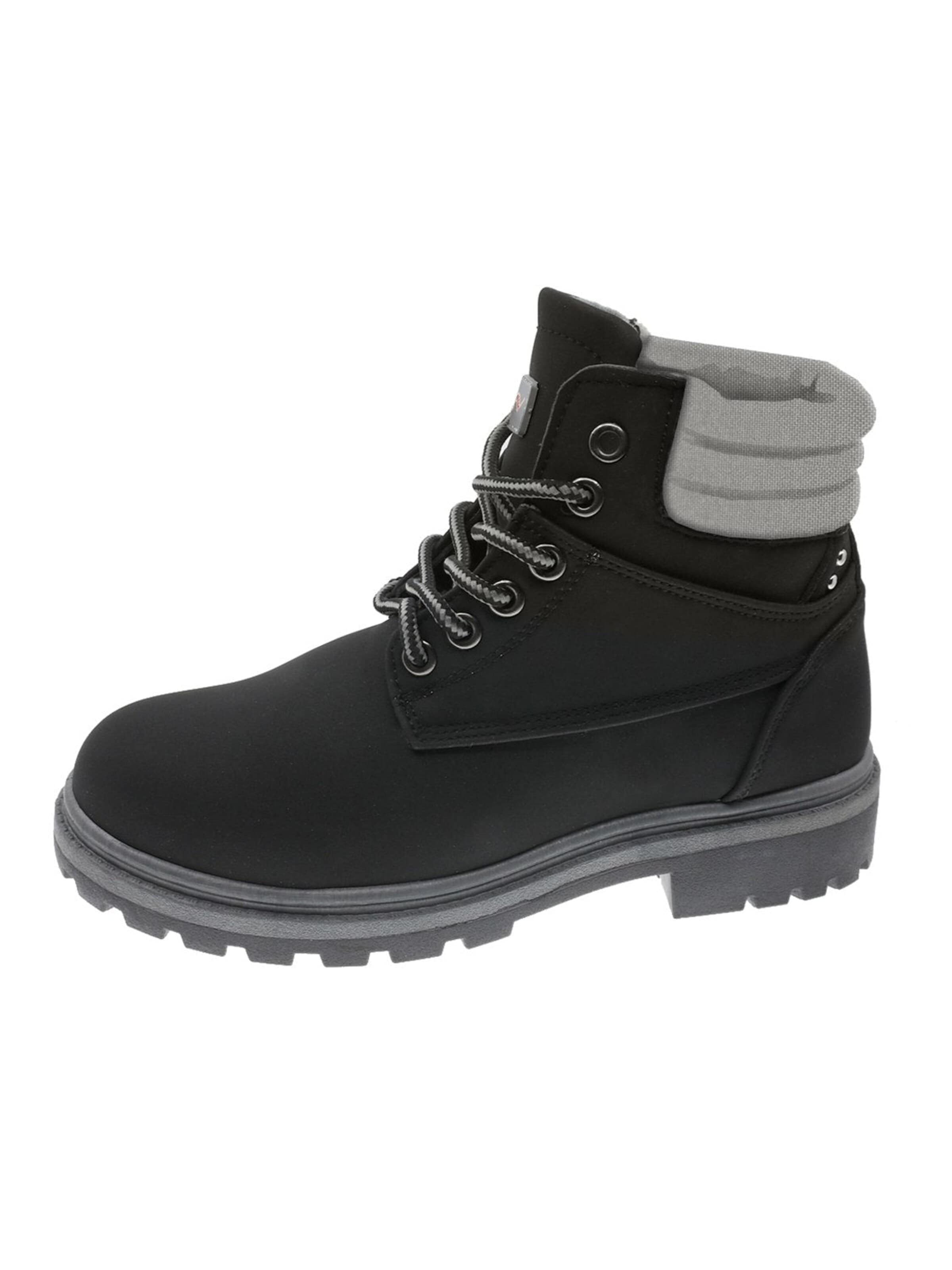 Beppi - Botas con cordones 'Casual boot' en negro: frente