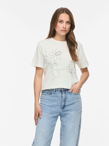 T-shirt 'VISybil' VILA en blanc : devant
