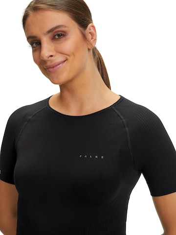 FALKE Performance Shirt 'Impulse Running' in Black