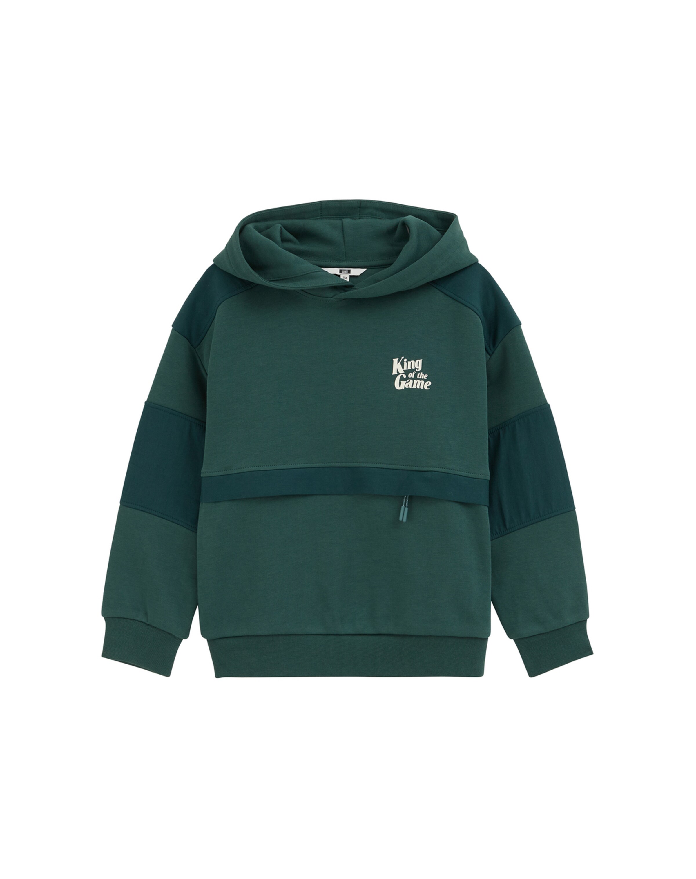 Sweat WE Fashion en vert : devant