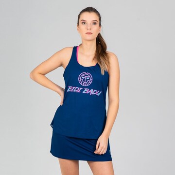 BIDI BADU Tanktop Heba Basic mit Logoprint in Blau: predná strana