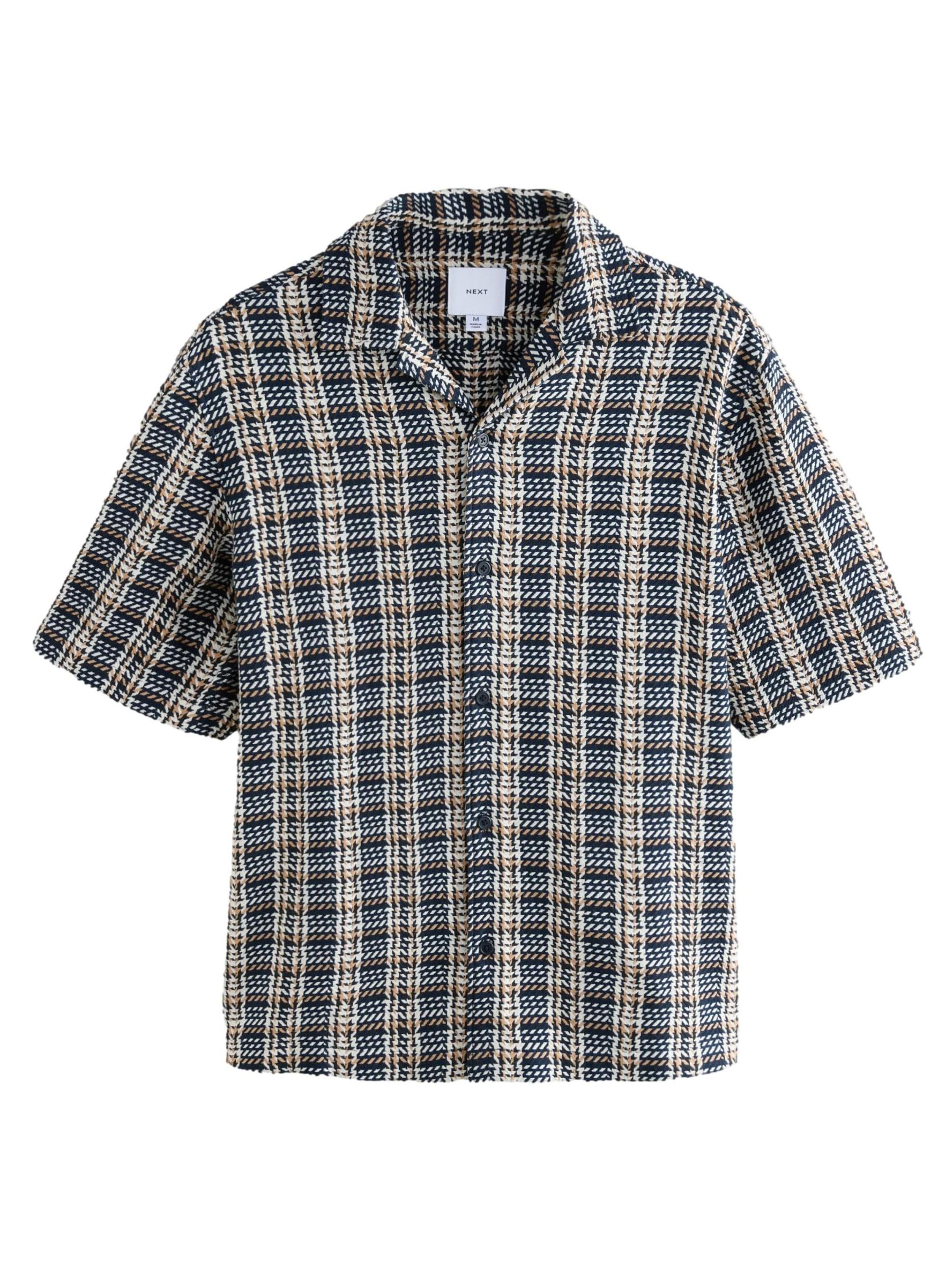 Next Regular fit Overhemd in Blauw: voorkant